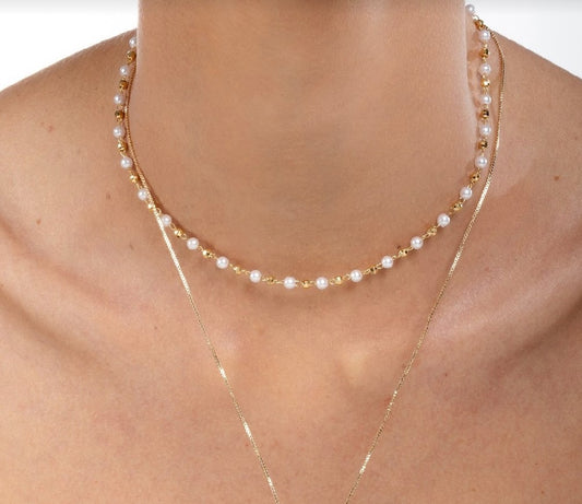 Mini Pearl Necklace