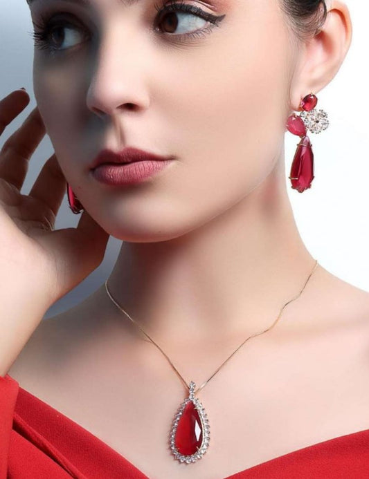 Red Gemstone Set