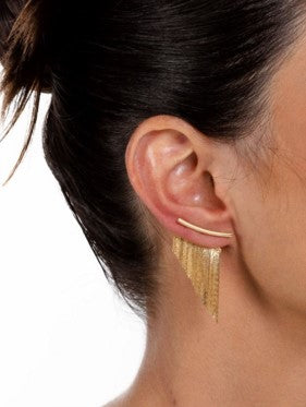 Short Fringe Earrings